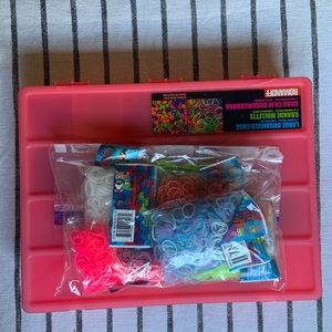 Large set of Rainbow Loom Accessories